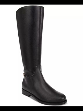 140$ Giani Bernini Black SUTTONN Knee-High Riding Boots
